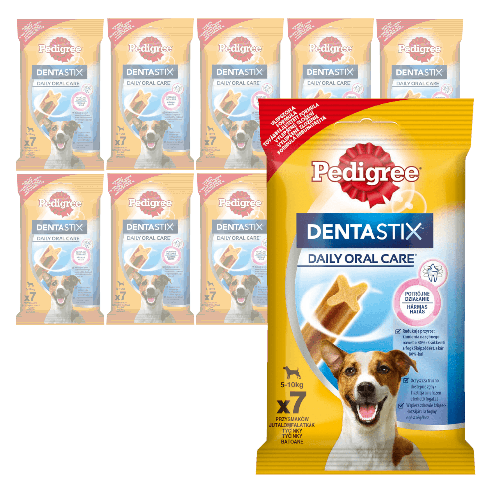 Pedigree DentaStix 10x110g Przysmak Dentystyczny Dla Psów Małych Ras 70szt