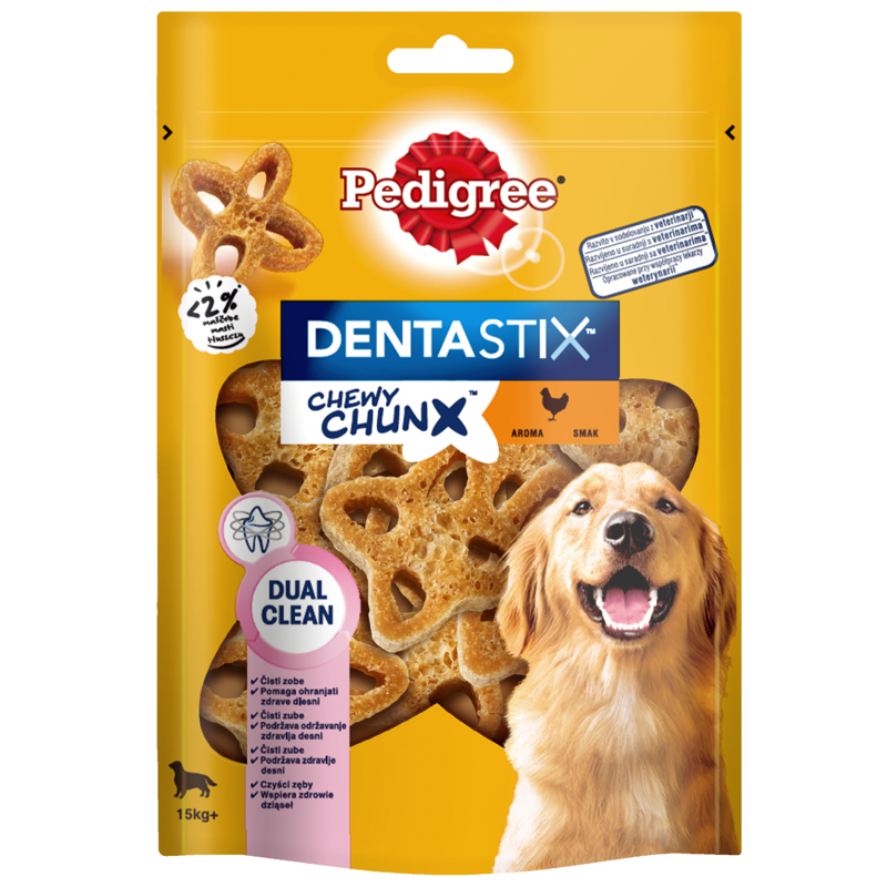 Pedigree Dentastix Chewy Chun X Maxi Dentystyczne Przysmaki Dla Psa Ras Średnich I Dużych