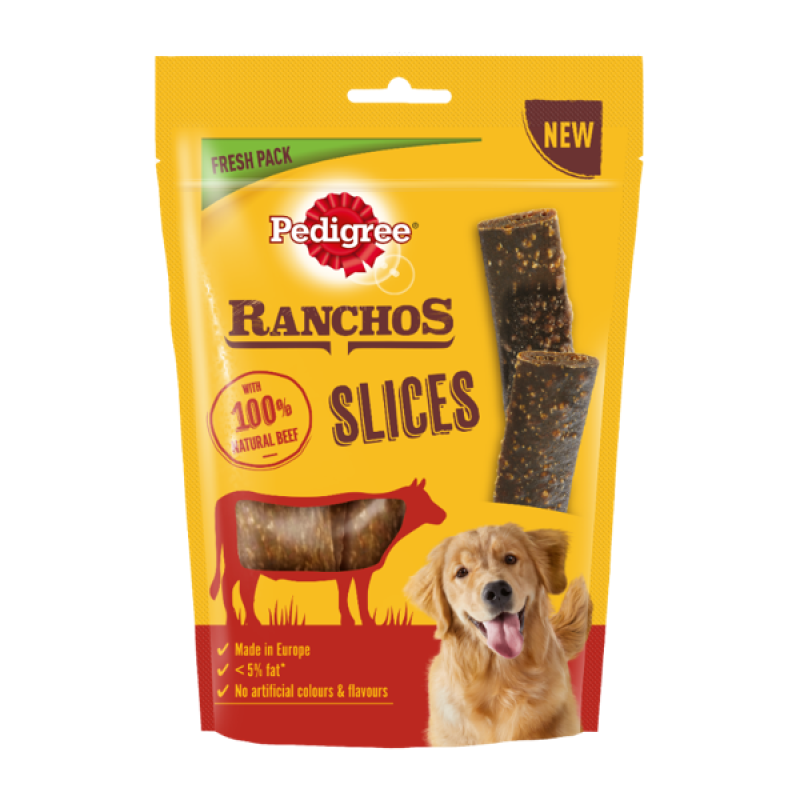 Pedigree Ranchos Slices 60g Przysmaki Dla Psa Z Wołowiną