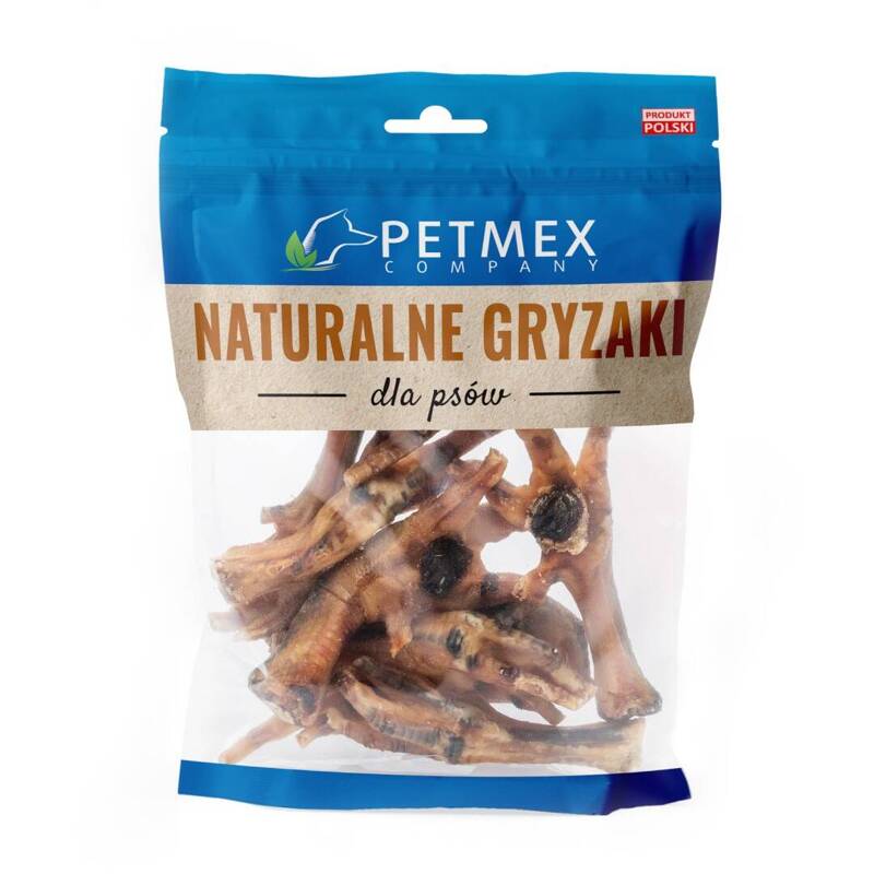 Petmex Łapki Kurze 100g Naturalny Gryzak Przysmak Dla Psa