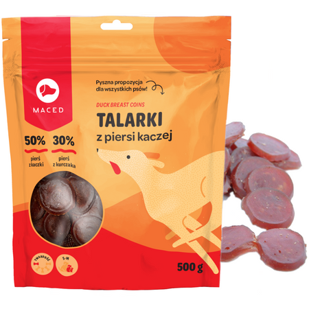 Przysmak dla psa MACED Talarki z KACZKI 500g 
