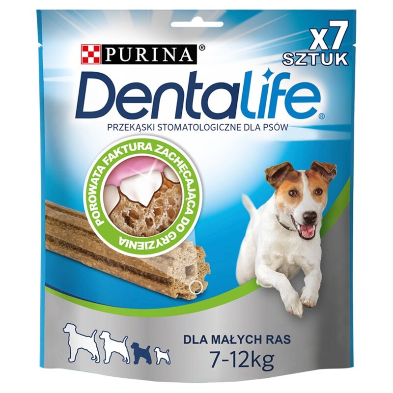 Purina Dentalife Przysmak Dentystyczny 7szt Dla Dorosłych Psów Małych Ras