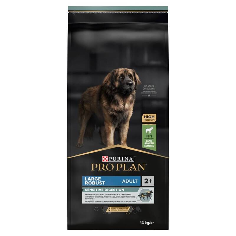 Purina Pro Plan Adult Large Robust Sensitive Digestion 14kg Sucha Karma Dla Dorosłych Psów z Jagnięciną