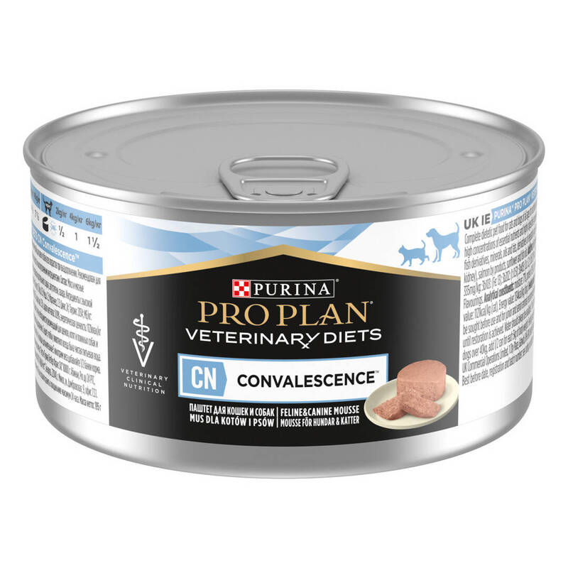 Purina Pro Plan Veterinary Diets CN Convalescence Mokra Karma Dla Kotów I Psów Mus 195g Rekonwalescencja