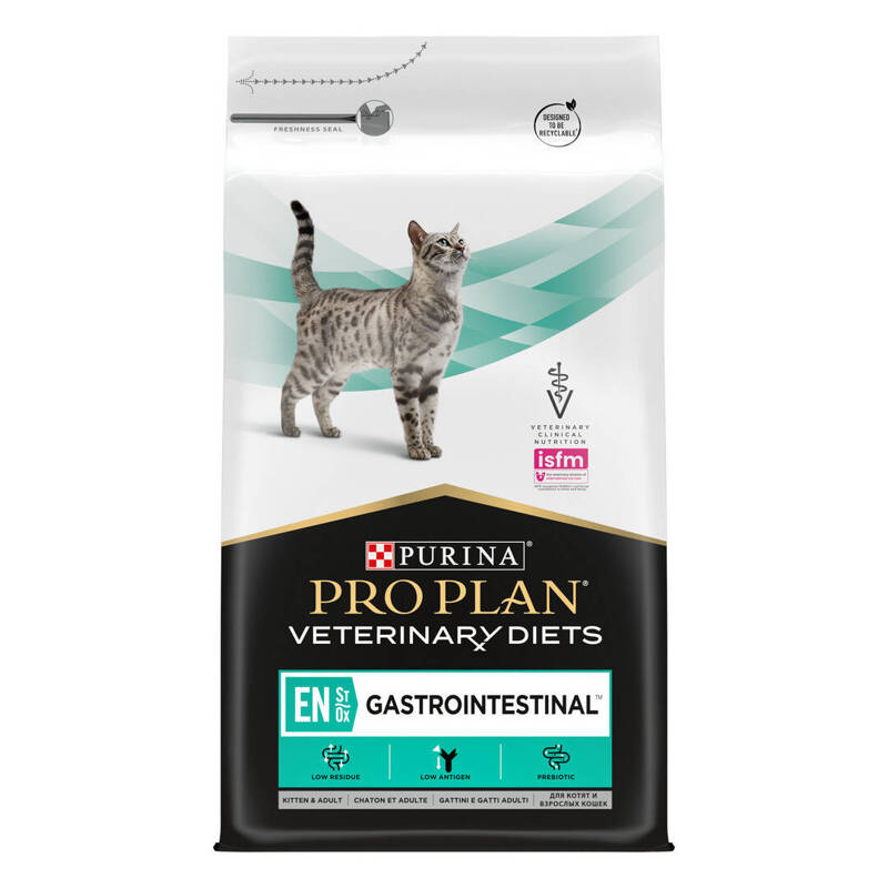 Purina Pro Plan Veterinary Diets Feline EN Gastrointestinal Sucha Karma Dla Kota 5kg Zaburzenia Żołądkowo-Jelitowe