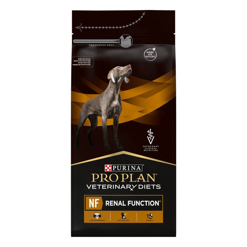 Purina Pro Plan Veterinary Diets NF Renal Function Sucha Karma Dla Psa 1,5kg Niewydolność Nerek