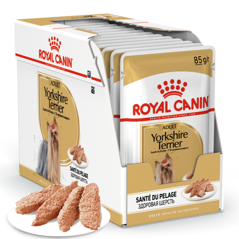 ROYAL CANIN Adult Yorkshire Terrier 12x85g Mokra Karma W Pasztecie Dla Yorka