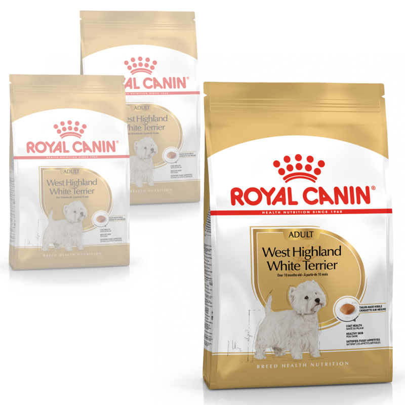 ROYAL CANIN Breed Health Nutrition ADULT WEST TERRIER 3x3kg sucha karma dla psów rasy west terrier