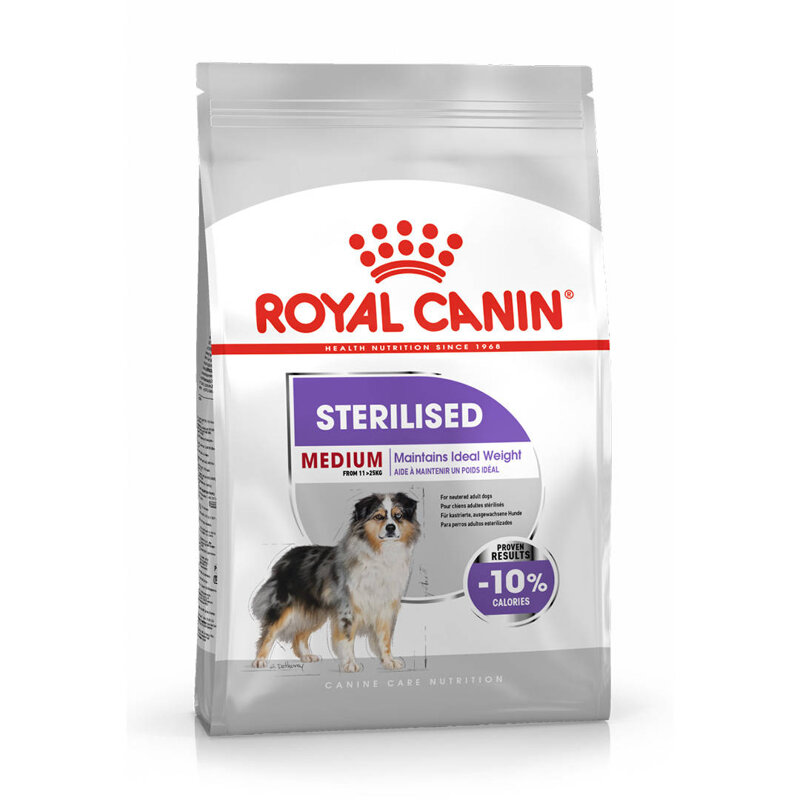 ROYAL CANIN CCN Medium Sterilised 12kg karma sucha dla psów dorosłych, ras średnich, sterylizowanych
