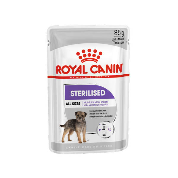 ROYAL CANIN CCN Sterilised 85g karma mokra - pasztet dla psów dorosłych sterylizowanych