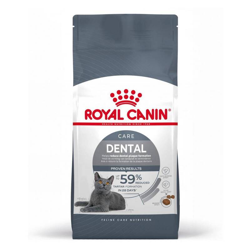 ROYAL CANIN Dental 1,5kg Karma Sucha Dla Kotów Dorosłych Redukująca Odkładanie Kamienia Nazębnego