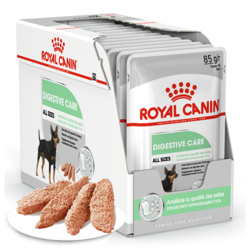 ROYAL CANIN Digestive Care Karma Mokra Dla Psów o Wrażliwym Przewodzie Pokarmowym Pasztet 12x85g