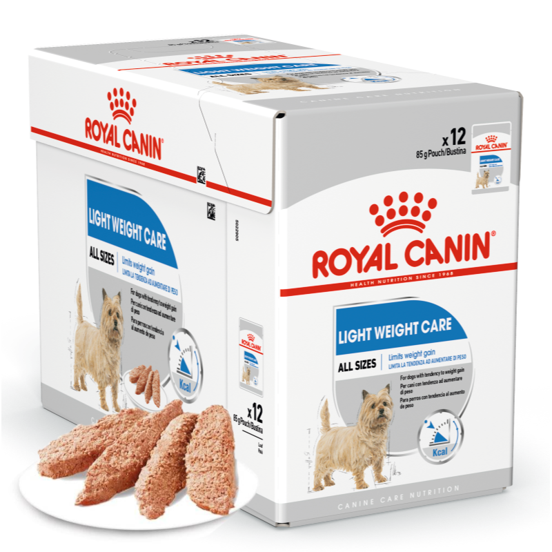 ROYAL CANIN Light Weight Care Karma Mokra Dla Psów z Tendencją Do Nadwagi Pasztet 12x85g