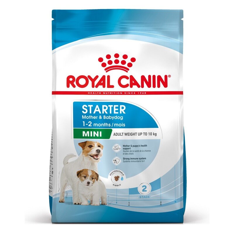 ROYAL CANIN Mini Starter Mother & Babydog 1kg karma sucha dla suk w ciąży i okresie laktacji oraz szczeniąt, od 4 do 8 tygodnia, ras małych