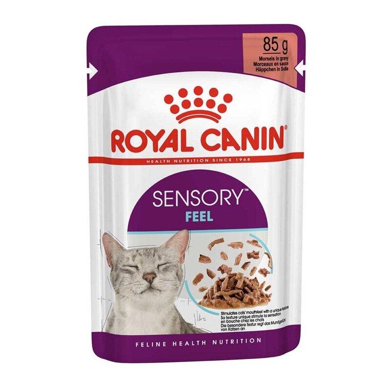 ROYAL CANIN Sensory Feel Gravy 85g Mokra Karma Dla Kotów Wybrednych