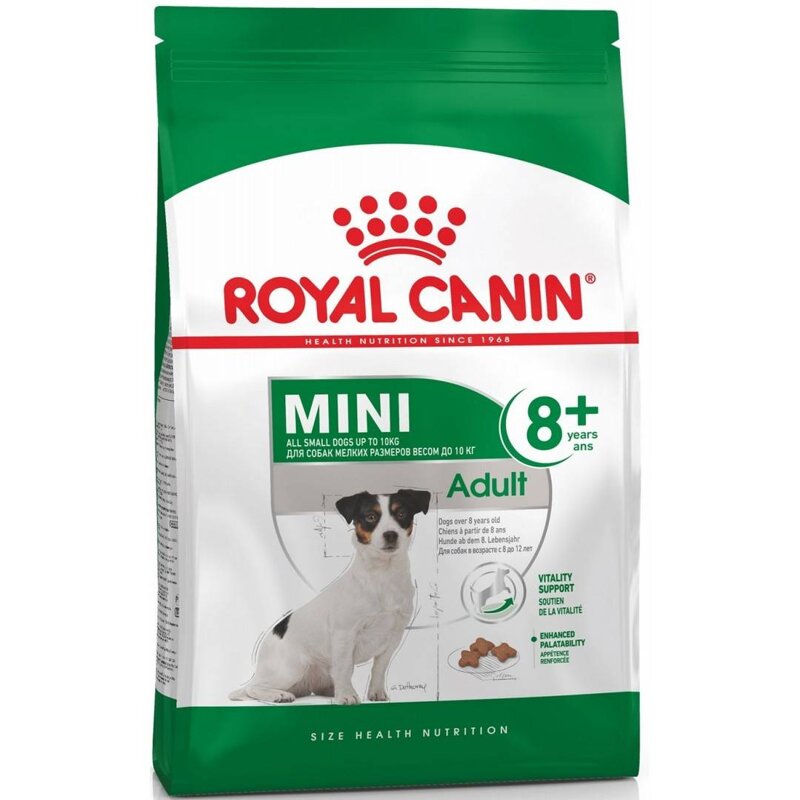 Royal Canin Adult 8+ Mini Sucha Karma Dla Psa Opakowanie 8kg