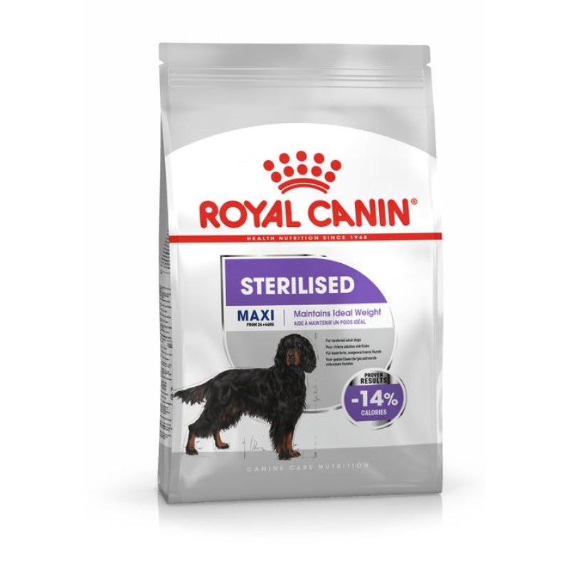 Royal Canin Maxi Sterilised 12kg Karma Sucha Dla Psów Dorosłych, Ras Dużych, Sterylizowanych