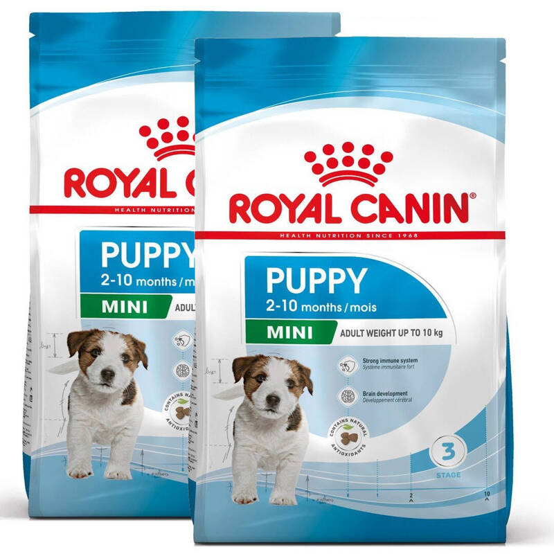 Royal Canin Mini Puppy 2x800g Karma Sucha Dla Szczeniąt Od 2 Do 10 Miesiąca Życia, Ras Małych