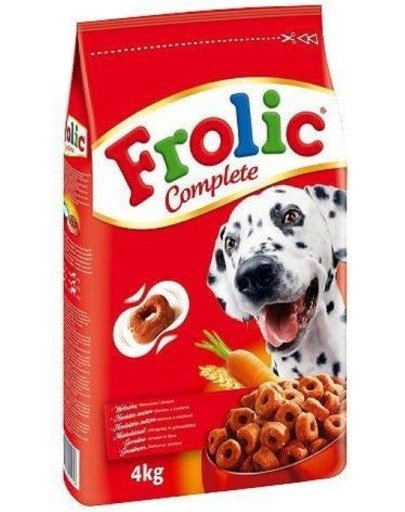 Sucha karma Frolic 3x4kg wołowina warzywa zboża dla psa