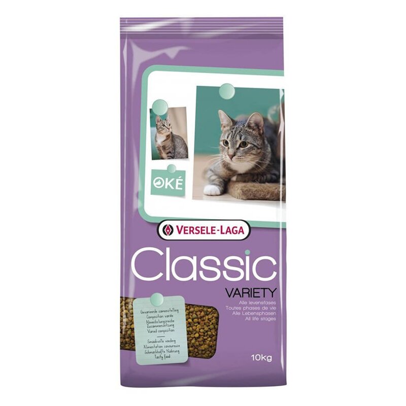 VERSELE-LAGA Classic Cat Variety 10kg sucha karma dla kotów