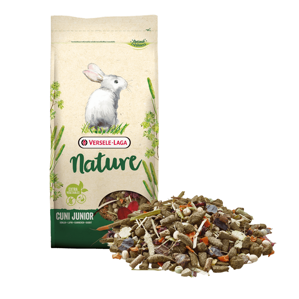 VERSELE-LAGA Cuni Junior Nature 2,3kg pokarm mieszanka dla królików do 8 miesiąca życia