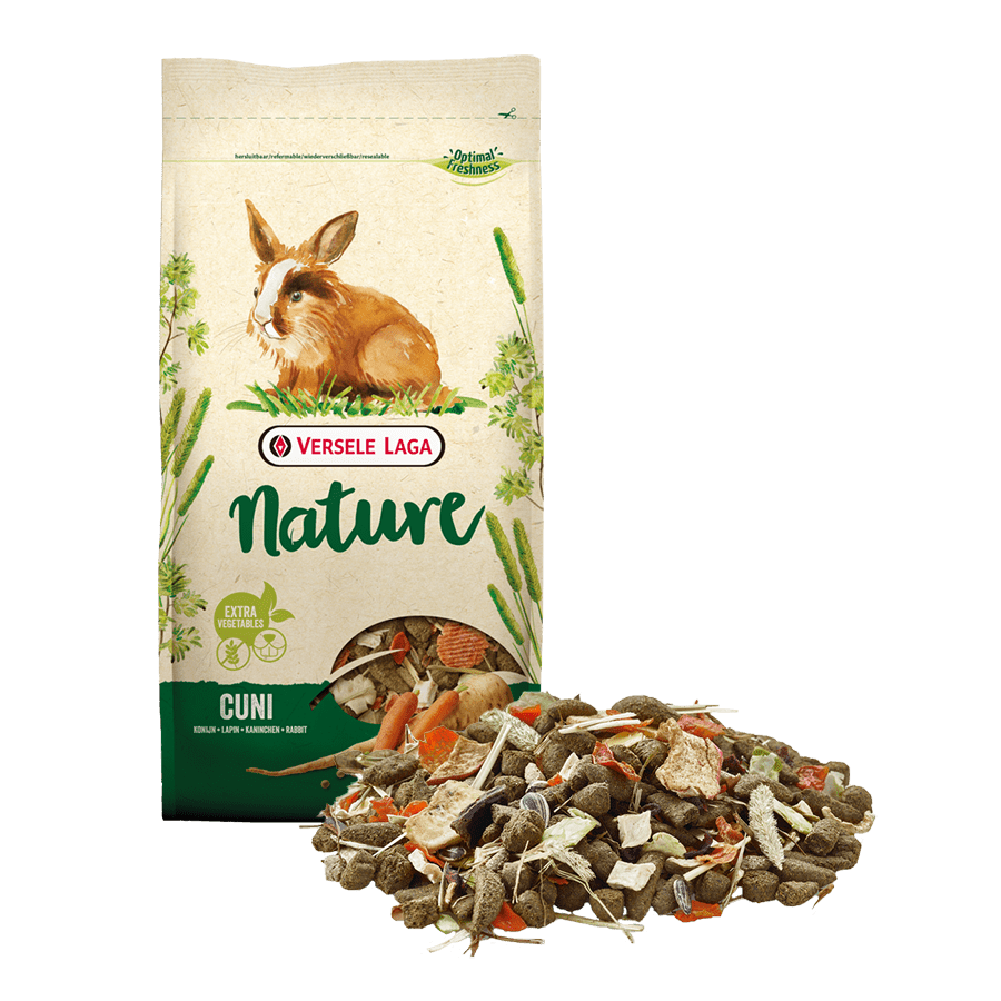 VERSELE-LAGA Cuni Nature 700g - pokarm wysokobłonnikowa mieszanka dla królików miniaturowych