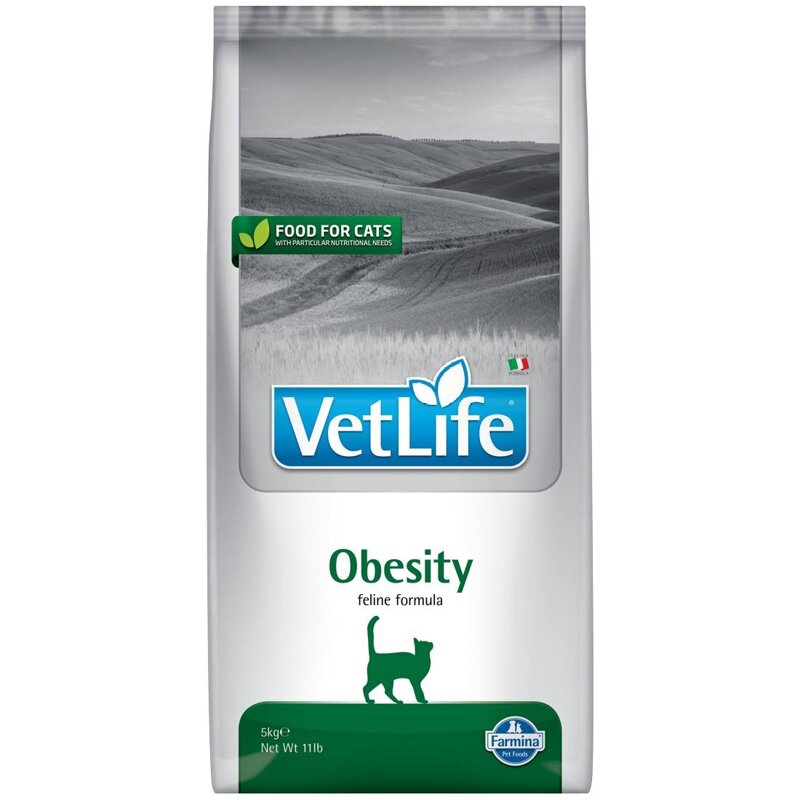 Vet Life OBESITY 5kg Sucha karma dla kota z nadwagą 