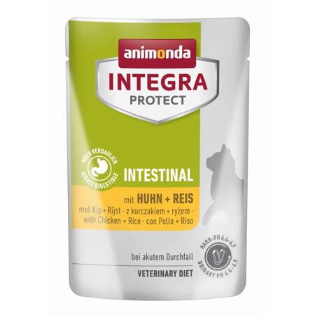 Animonda Integra Protect Intestinal 85g Mokra Karma Dla Kota Na Biegunkę Kurczak Z Ryżem