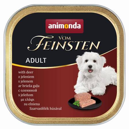 Animonda Vom Feisten Adult Mokra Karma Dla Psa 150g Z Jeleniem