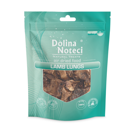 Dolina Noteci Natural Treats Lamb Lungs Przysmak Dla Psa Płuca Jagnięce 70g