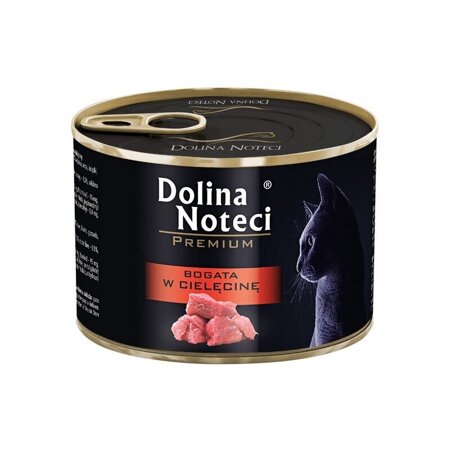 Dolina Noteci PREMIUM 185 g bogata w cielęcinę Mokra karma dla kota