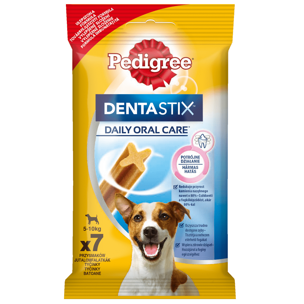 PEDIGREE DentaStix 110g - 7szt Dla Psów Małe Rasy Przysmak dentystyczny