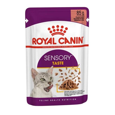 ROYAL CANIN Sensory Taste Gravy 85g Mokra Karma Dla Kotów Wybrednych