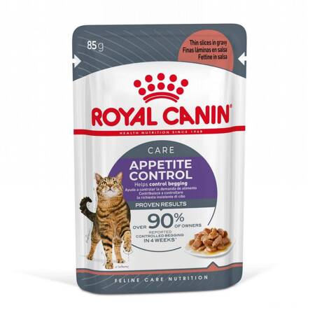 Royal Canin Appetite Control Care Karma Mokra W Sosie Dla Kotów Domagających Się Jedzenia 85g