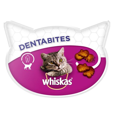 WHISKAS Dentabites 40g - dentystyczny przysmak dla kota
